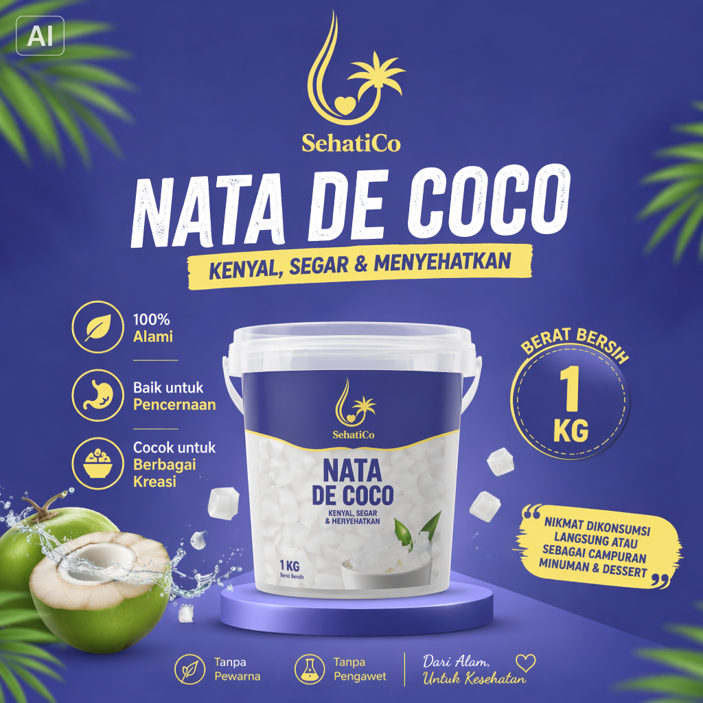 Nata De Coco 1 Kg
