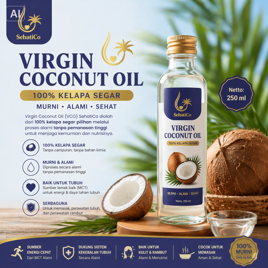 Minyak Goreng Kelapa Premium 250 ml