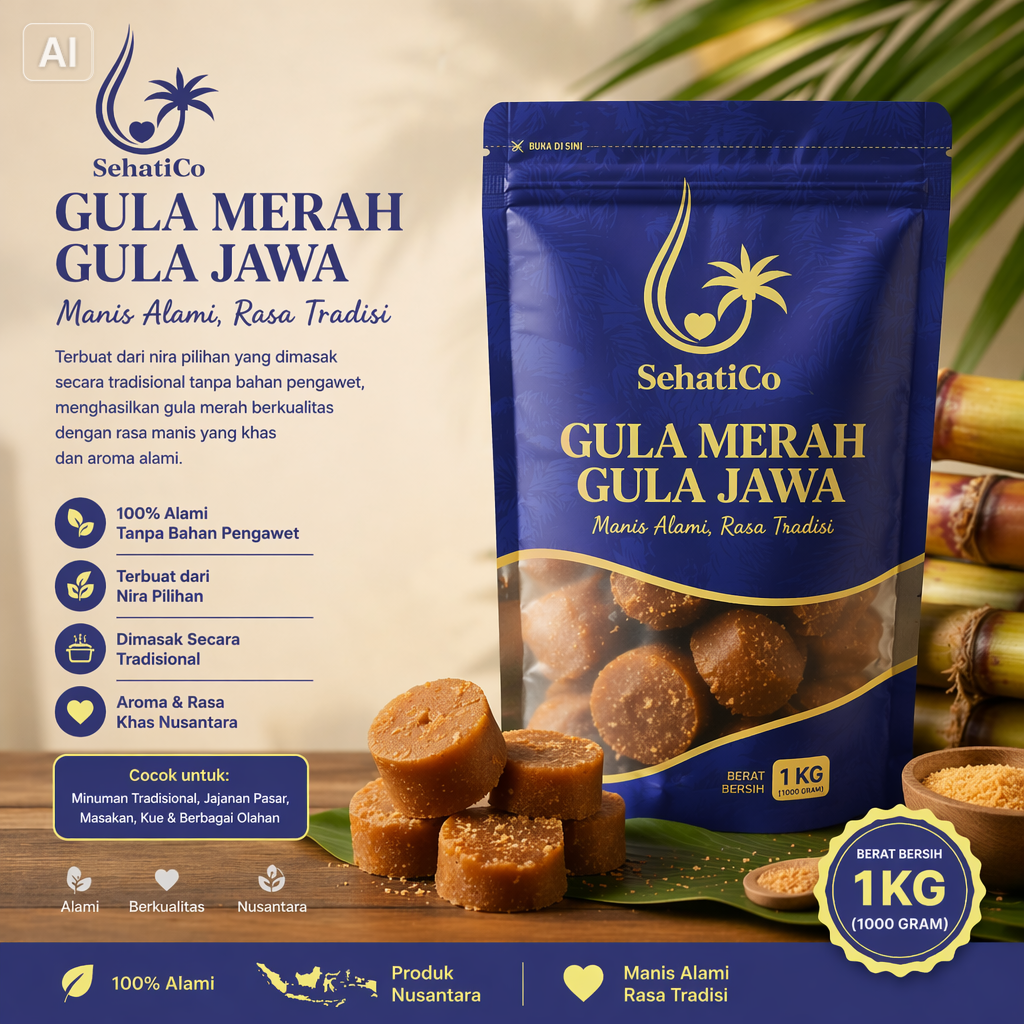 Gula Merah 1 Kg