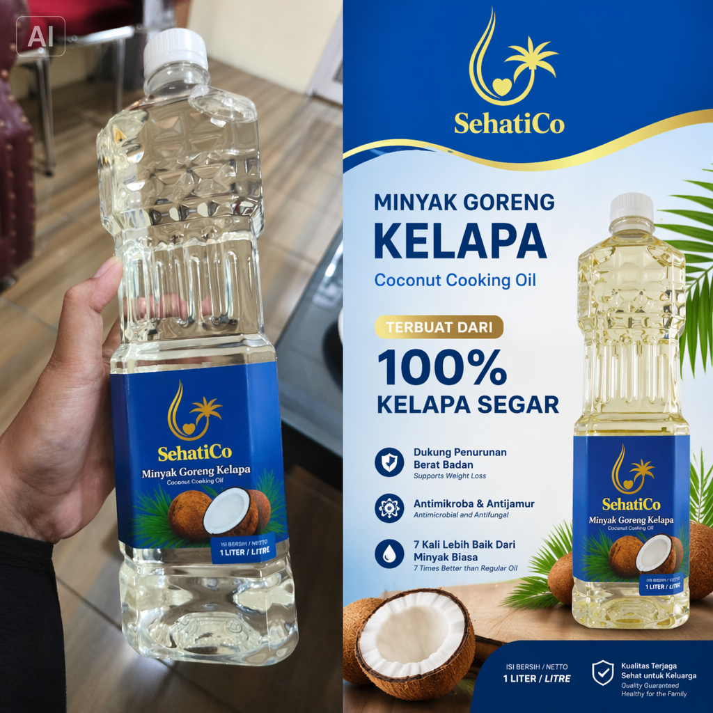 Minyak Goreng Kelapa Premium 1.000 ml